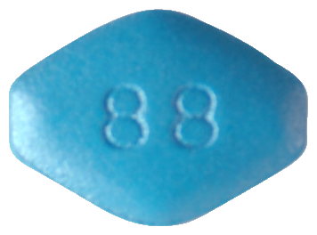 팔팔정100mg 제품 사진