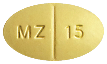 멀타핀정15mg 제품 사진