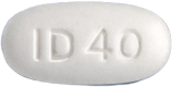 미카테르정40mg 제품 사진