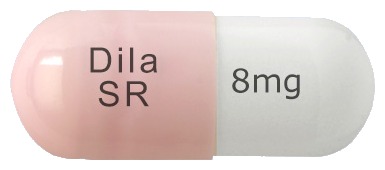 딜라트렌에스알캡슐8mg 제품 사진