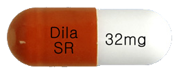 딜라트렌에스알캡슐32mg 제품 사진