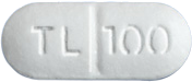 트라린정100mg 제품 사진