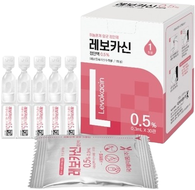 레보카신점안액_(1.5mg/0.3mL) 제품 사진