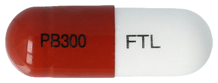 프레탑캡슐300mg 제품 사진