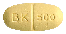레비큐어정500mg 제품 사진