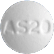 뉴펙스정20mg 제품 사진