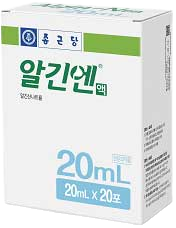 알긴엔액_(1g/20mL) 제품 사진