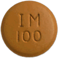 글리티브필름코팅정100mg 제품 사진