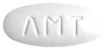 아목틴정375mg 제품 사진