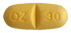 옥사제핀정300mg 제품 사진