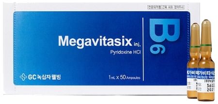 메가비타식스주_(50mg/1mL) 제품 사진
