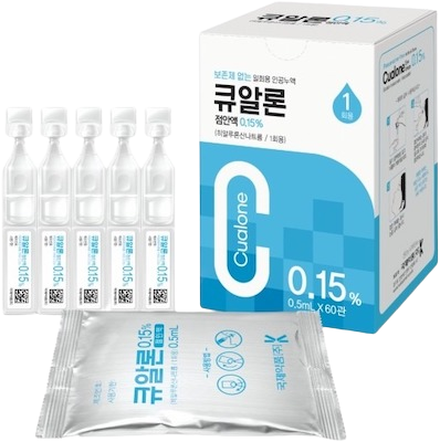 큐알론점안액0.15%(1회용)_(0.75mg/0.5mL) 제품 사진