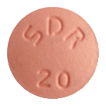 크바스틴정20mg 제품 사진