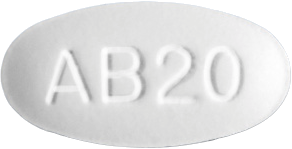 아바틴정20mg 제품 사진