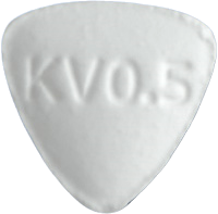 케비란정0.5mg 제품 사진