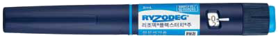 리조덱플렉스터치주100단위/mL 제품 사진
