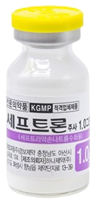 세프트론주사1.0g_(1g/1병) 제품 사진