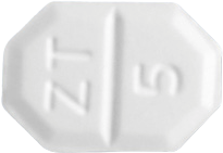 지텐션정5mg 제품 사진