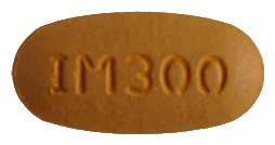 글리티브필름코팅정300mg 제품 사진