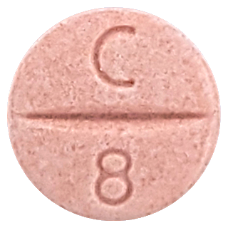 칸데라정8mg 제품 사진