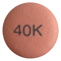 엑시피움정40mg 제품 사진