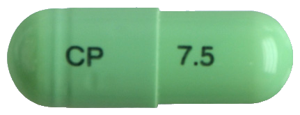 씨엠지멜록시캄캡슐7.5mg 제품 사진
