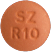 스타바스터정10mg 제품 사진