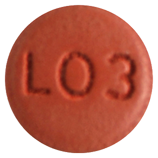 로우비카정10/40mg 제품 사진