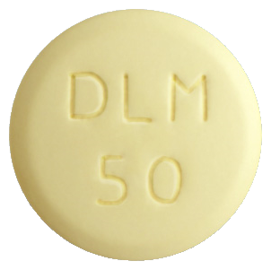 델티바정50mg 제품 사진