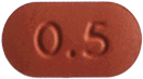피엠에스리스페리돈정0.5mg 제품 사진