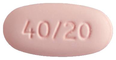 듀오웰정40/20mg 제품 사진