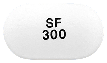사포디필SR정300mg 제품 사진