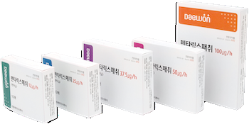 펜타릭스패취100㎍/h 제품 사진