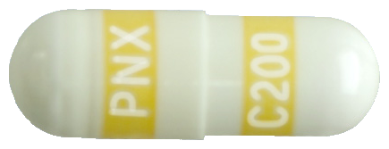 랙시브캡슐200mg 제품 사진