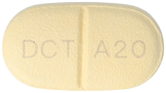 자이리스정20mg 제품 사진