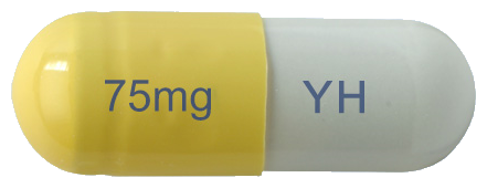 유한엔플루캡슐75mg 제품 사진