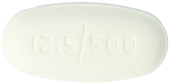 네시나메트정12.5/500mg 제품 사진