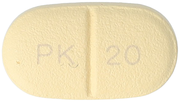 롱티메정20mg 제품 사진