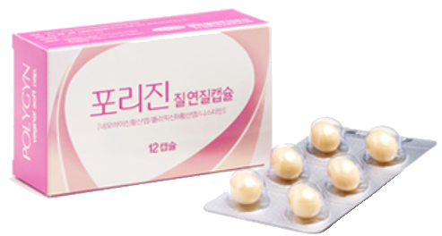 포리진질연질캡슐 제품 사진