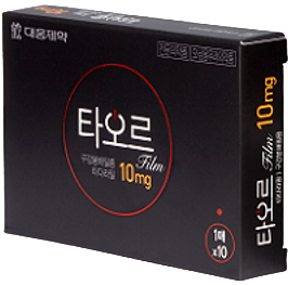 타오르구강붕해필름10mg_(10mg/1장) 제품 사진