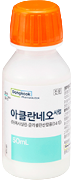 아클란네오시럽_(50mL) 제품 사진