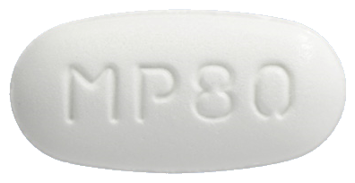 미카르텔미플러스정80/12.5mg 제품 사진