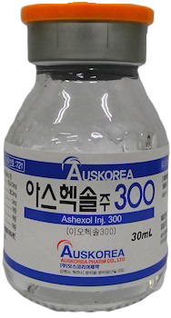 아스헥솔주300_(19.41g/30mL) 제품 사진