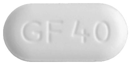 가나플럭스정40/1100mg 제품 사진
