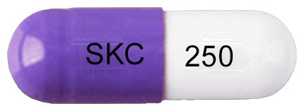 세러클캡슐250mg 제품 사진