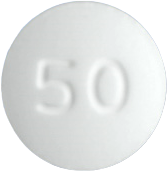 큐로켈서방정50mg 제품 사진