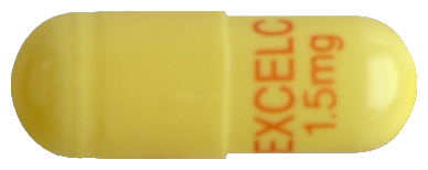 엑셀씨캡슐1.5mg 제품 사진