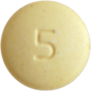 페로스핀정5mg 제품 사진