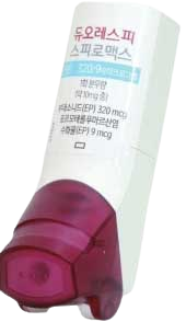 듀오레스피 스피로맥스 320/9μg_(60회) 제품 사진