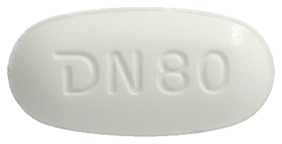 테르탄정80mg 제품 사진
